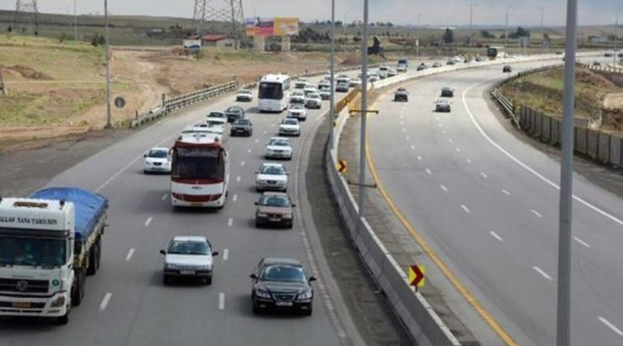 کاهش 18 درصدی تردد خودرو در در محورهای مواصلاتی آذربایجان‌شرقی