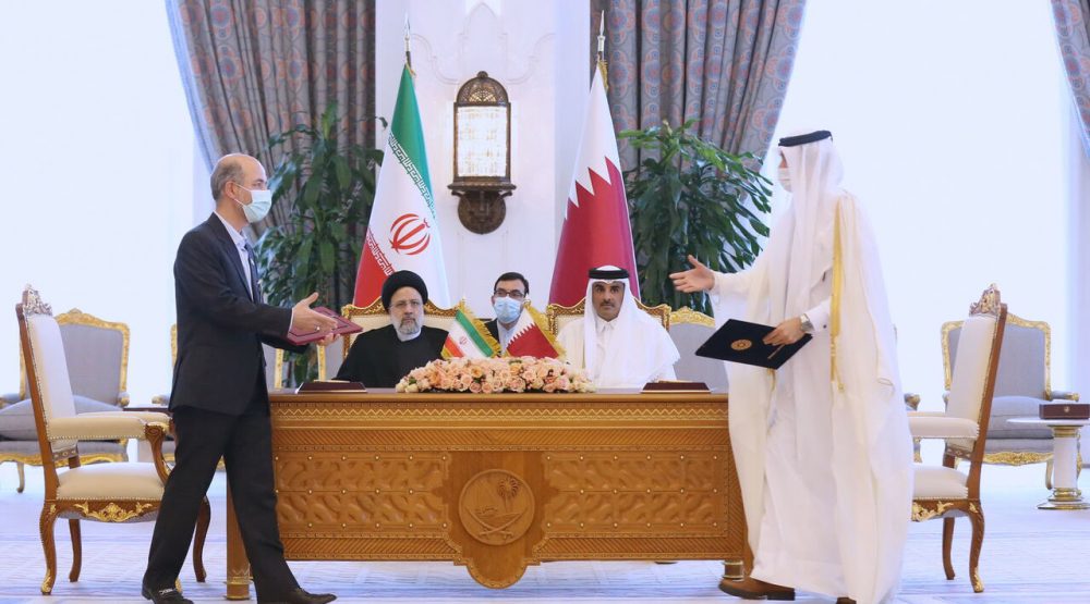 سفر رئیسی به دوحه؛ ۱۴ سند همکاری بین ایران و قطر امضاء شد