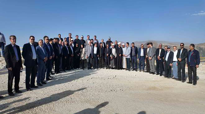 بازدید رئیس کل دادگستری آذربایجان‌شرقی و مدیران قضایی کشوری و استانی از مجتمع مس سونگون ورزقان