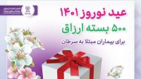 توزیع 500 بسته معیشتی در آستانه نوروز 1401
