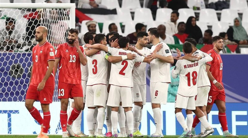 جام ملت‌های آسیا | پیروزی پرگل ایران برابر فلسطین
